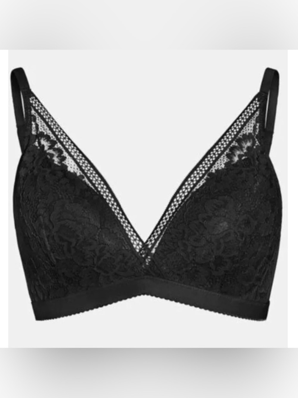 Knix Lace Deep-V Bralette NWT